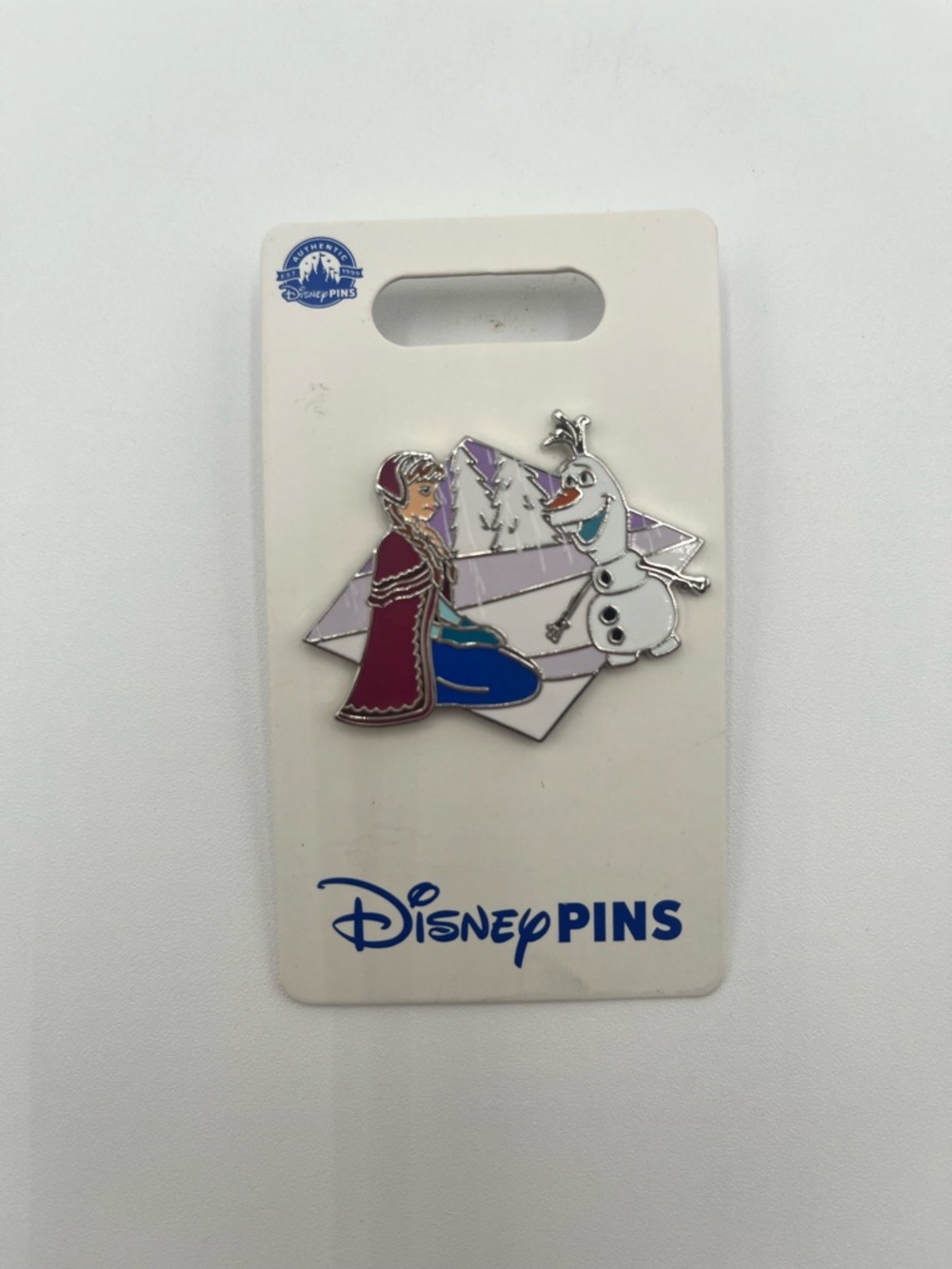 Frozen Anna and Olaf Disney Pin